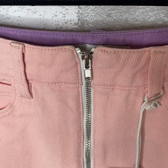 NWT KanCan PV Color Block Mini Skirt - Picture 10 of 12